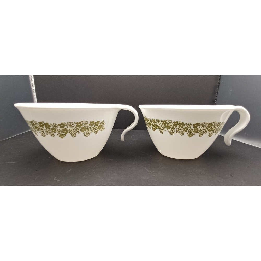 Set of 2 Corelle CRAZY DAISY Spring Blossom Tea cup. Replacements. Set B
